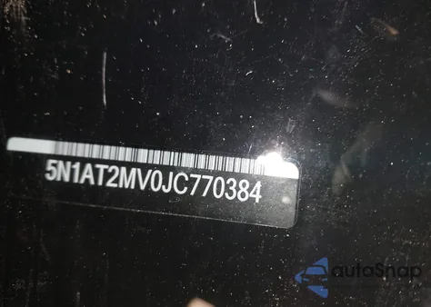 2018 Nissan Rogue S z USA, uszkodzony, nr VIN 5N1AT2MV0JC770384